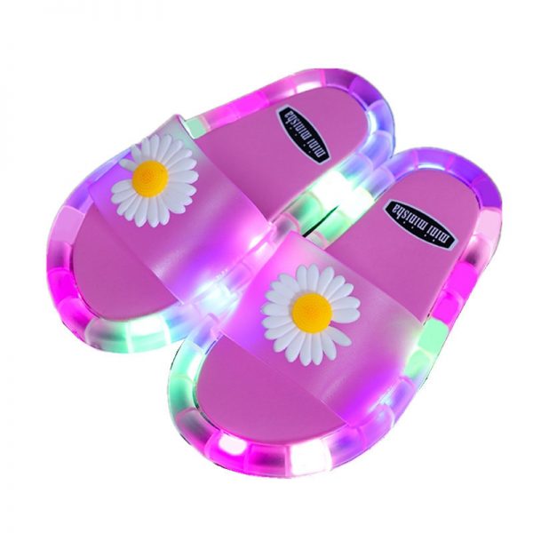 Summer New Children's Luminous LED Slippers - MonamoShop